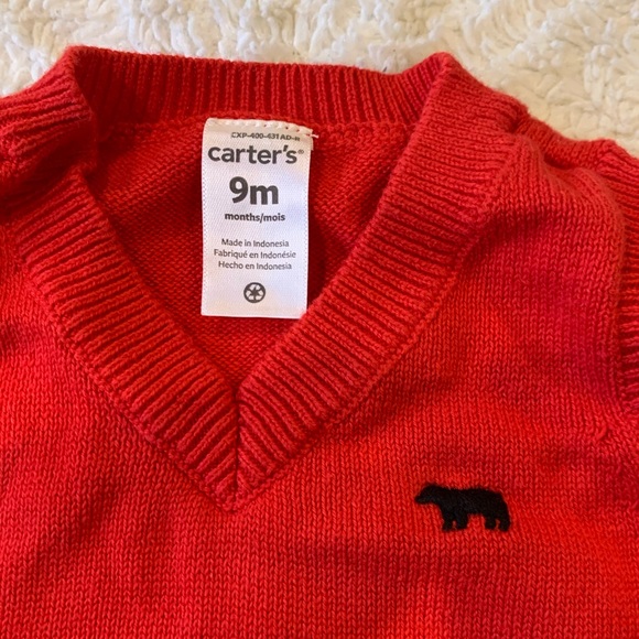 Red sweater vest ♥️ - Picture 3 of 5
